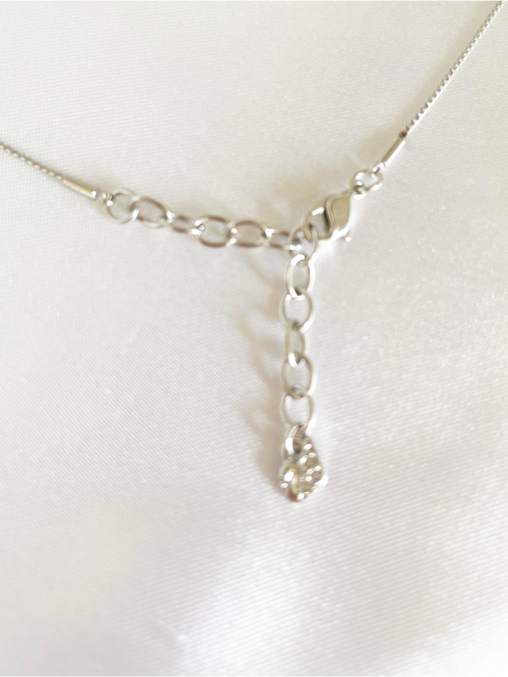 SWAROVSKI Vintage Silver Tone Touchstone Handbag Necklace Pastel Crystals RARE - Picture 9 of 11